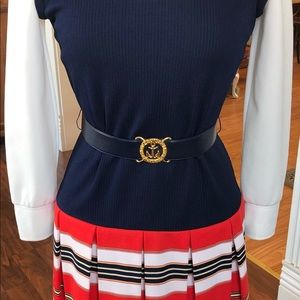 Vintage 70s nautical Dress